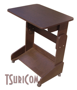 Стол для ноутбука переменной высоты СН11(парта) венге темный